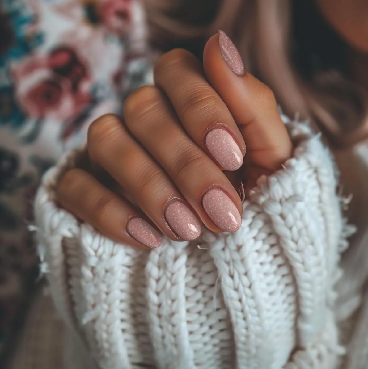 Гель-лак Emmi Nail Glitter Pink Цвет Pretty Peach, 5 мл, фото №3