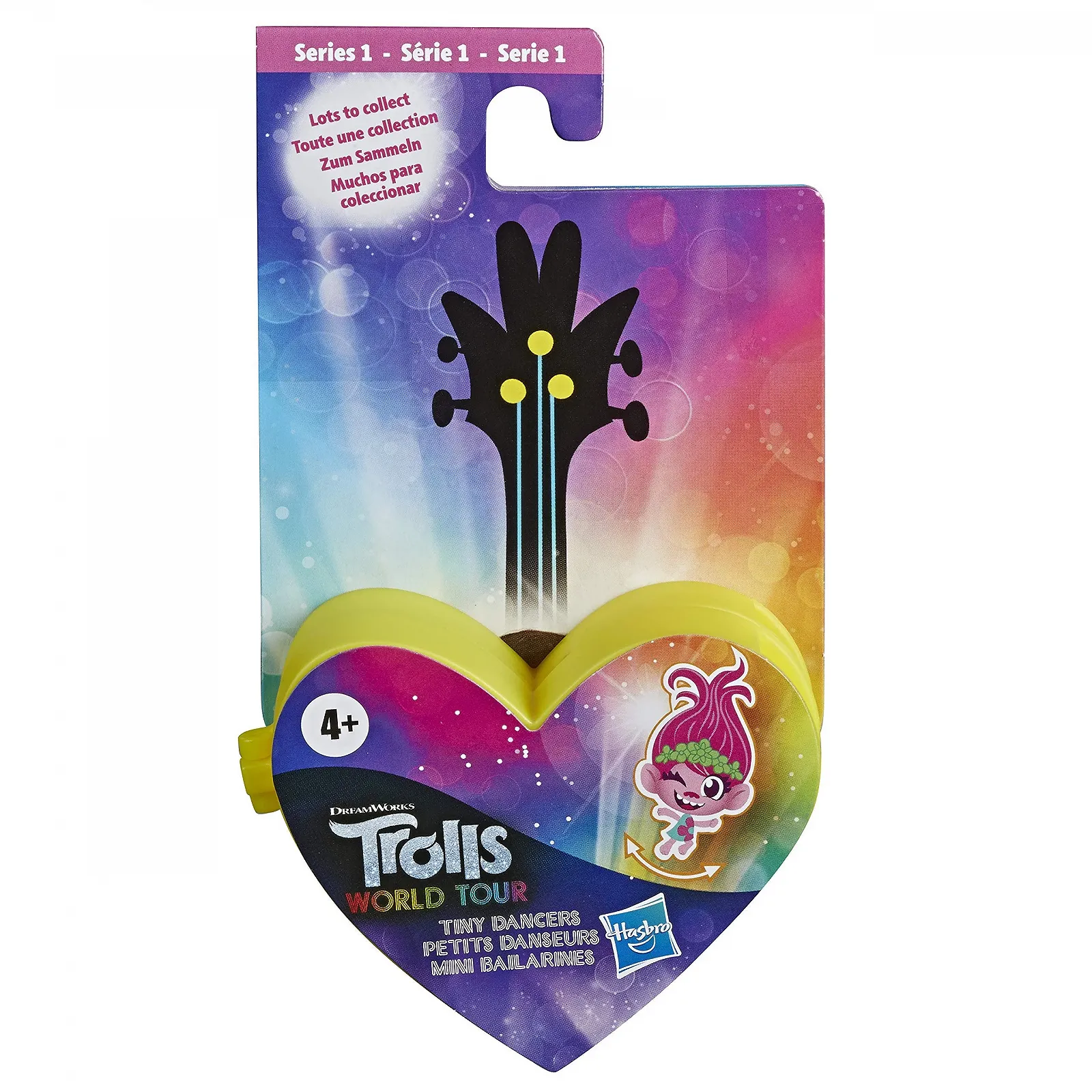 Куклы DREAMWORKS TROLLS World Tour Tiny Dancers Surprise Серия 2 набор кукол, клипсы, кольца и очки с 4 лет, фото №3