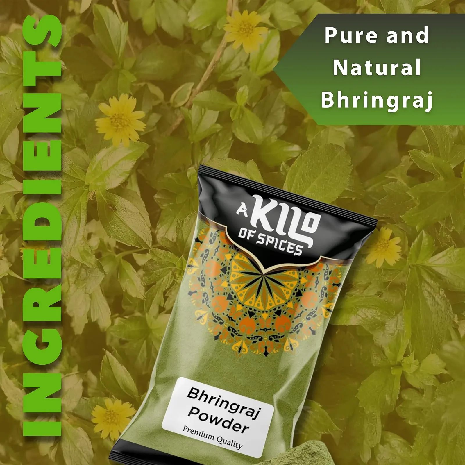 Порошок Брингарадж 1 кг, фото №5