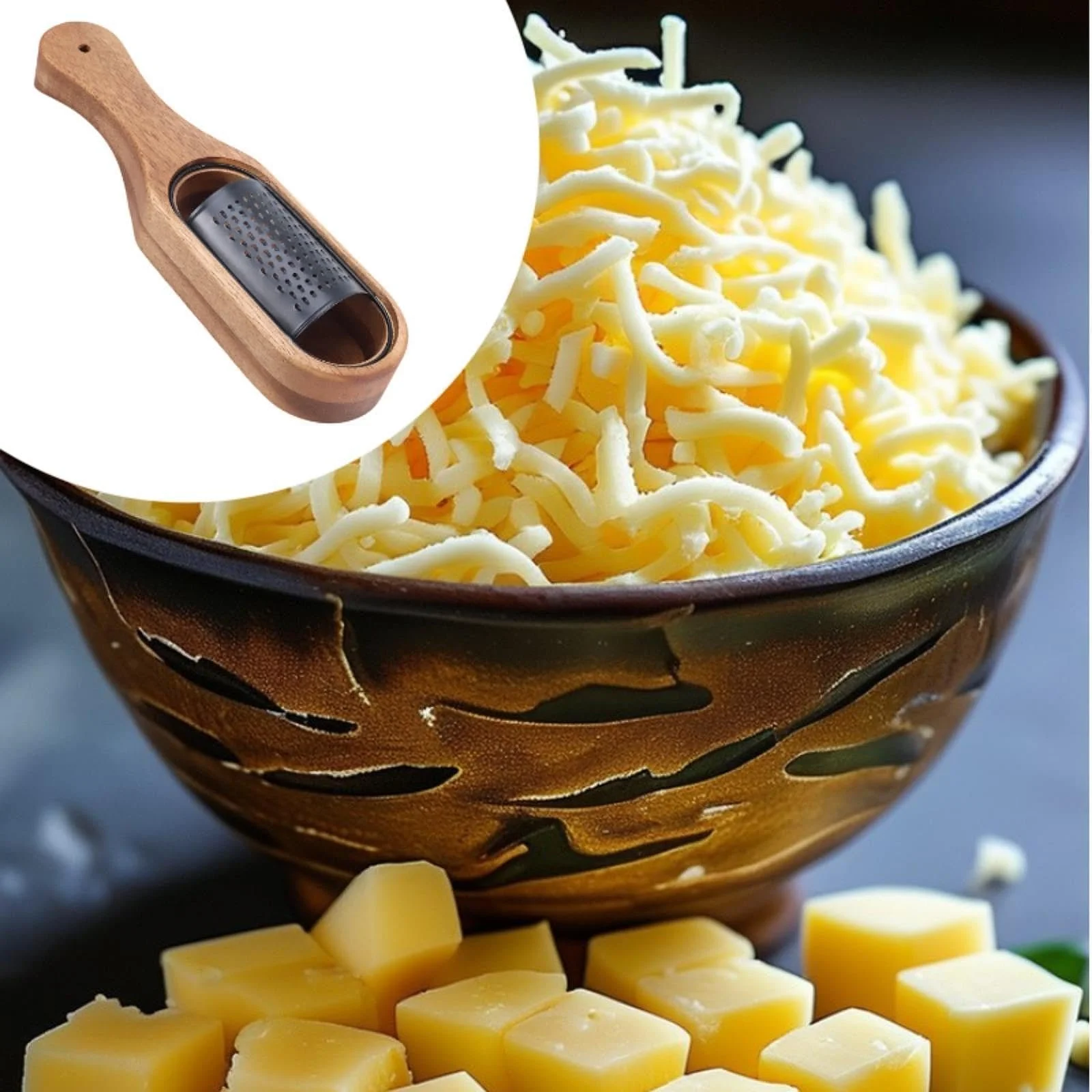 Универсальная терка MERIGLARE для сиропа и овощей в контейнере с ручкой., фото №3