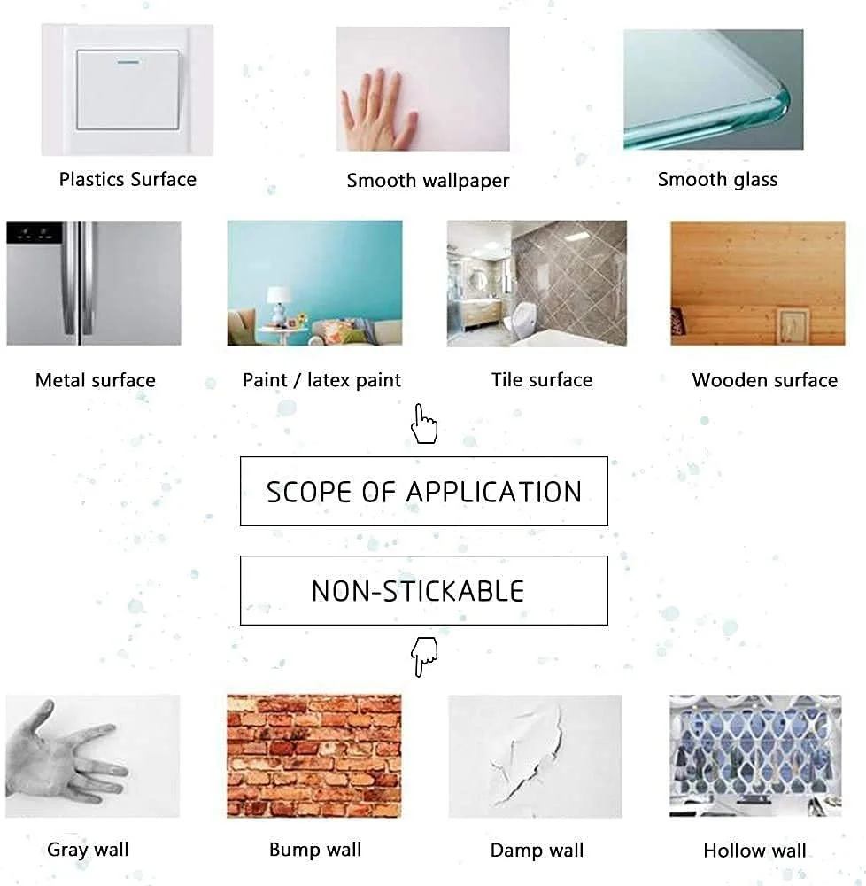 Наклейка для стін дзеркальна 3D Crystal Love Heart Acrylic 20 шт., фото №7