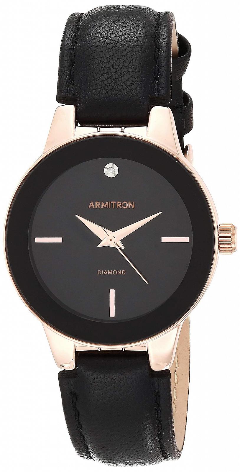Жіночий годинник Armitron з шкіряним ремінцем 75/5410, фото №1