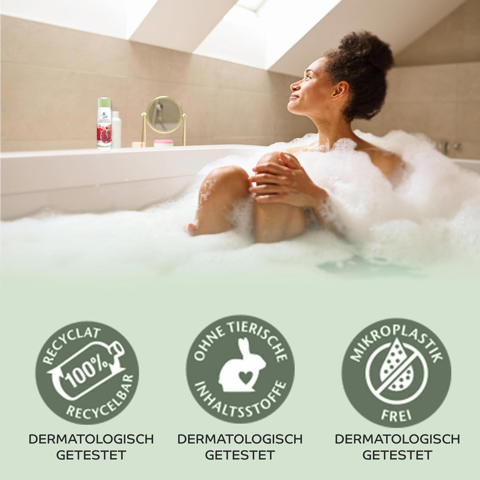 Гель для душу Frosch Senses Pomegranate Sensitive 6 x 300 мл, фото №5 Гель для душу Frosch Senses Pomegranate Sensitive 6 x 300 мл, фото №5