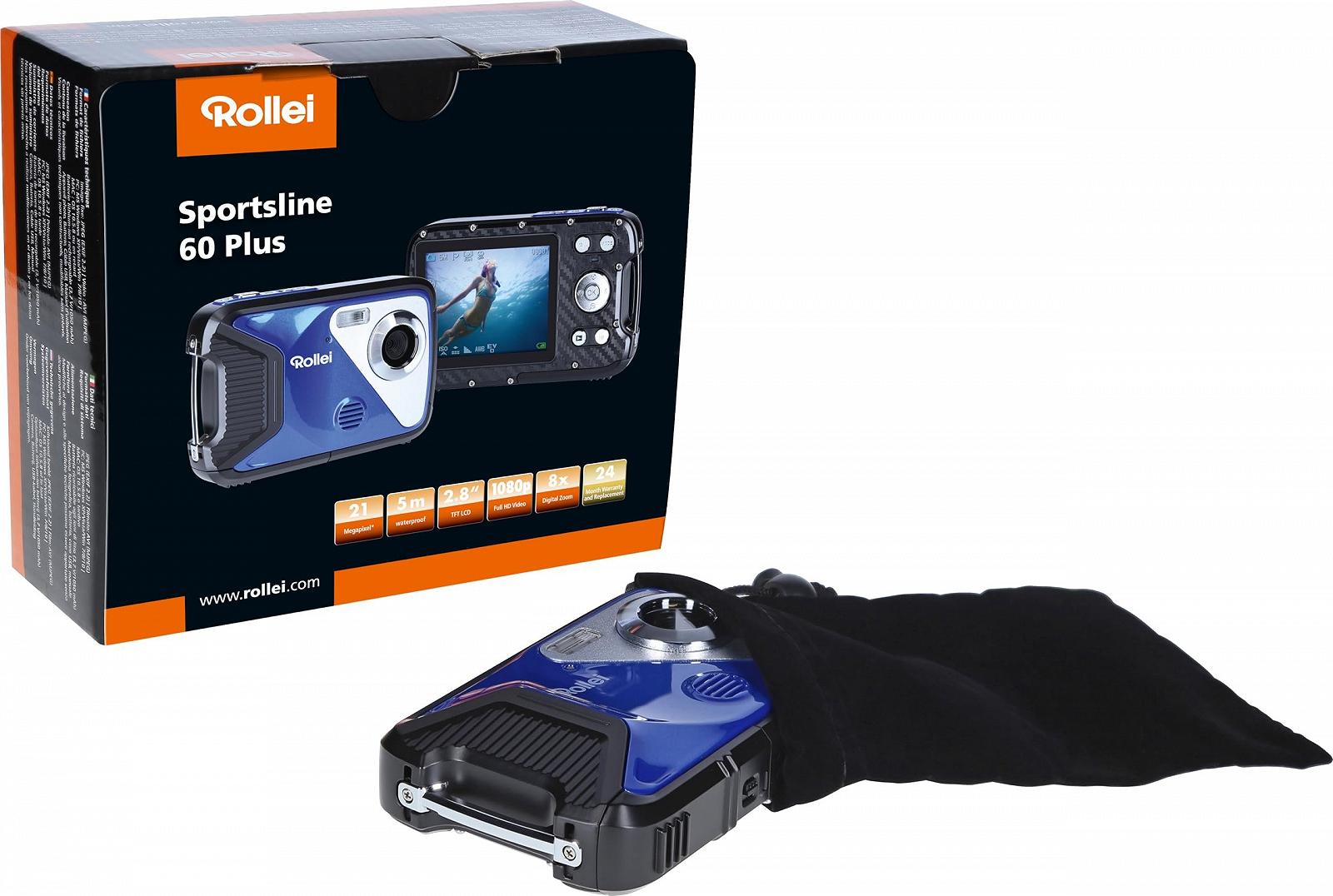 Экшн-камера Rollei Sportsline 60 Plus Синий, фото №7