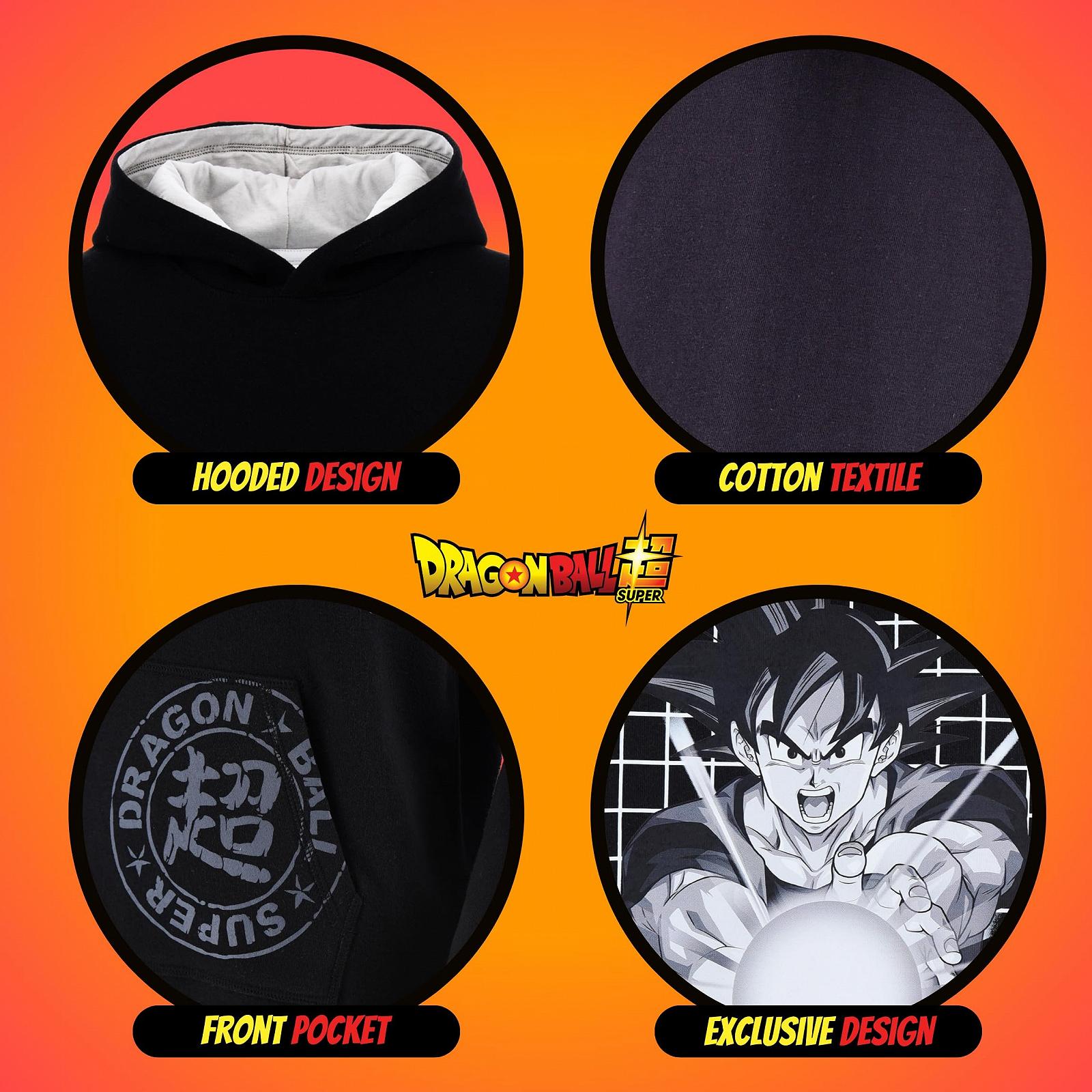 Толстовка з капюшоном для хлопчиків Dragon Ball Z, Класична толстовка Goku з капюшоном, фото №5