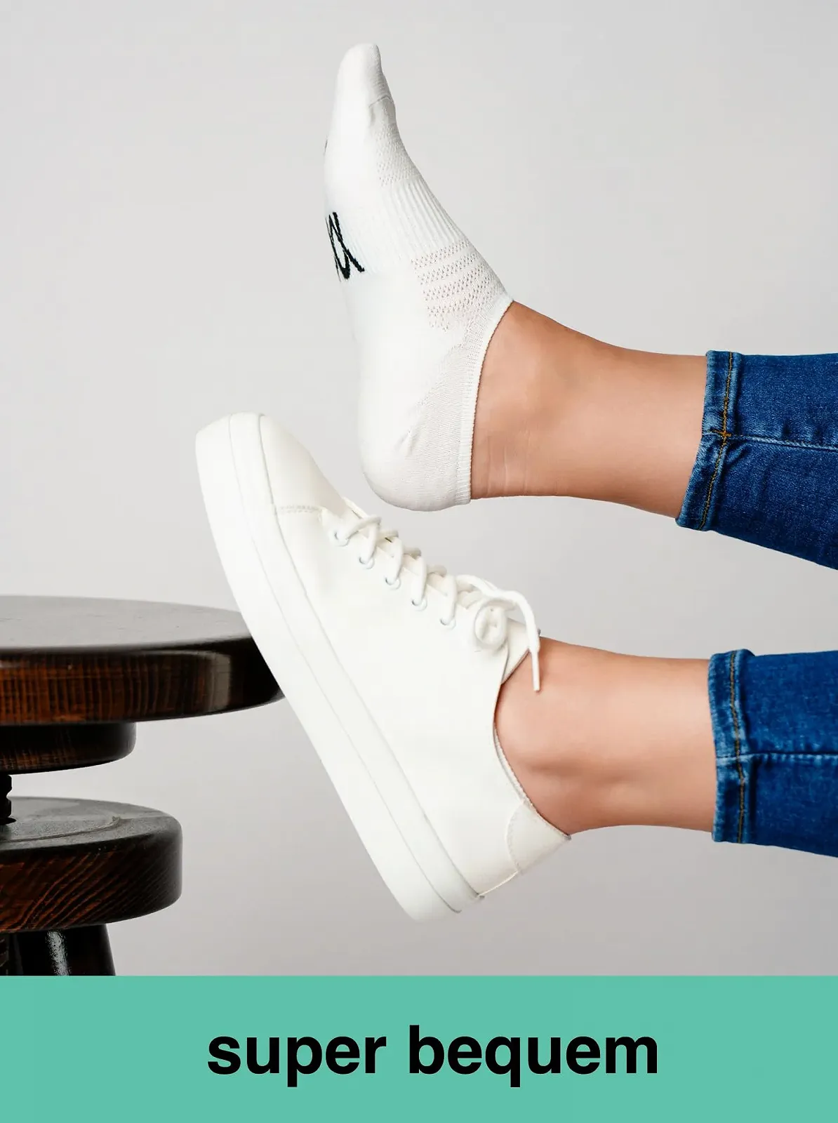 Комплект з 6 пар невидимих шкарпеток з органічної бавовни, розмір 35-46, фото №6