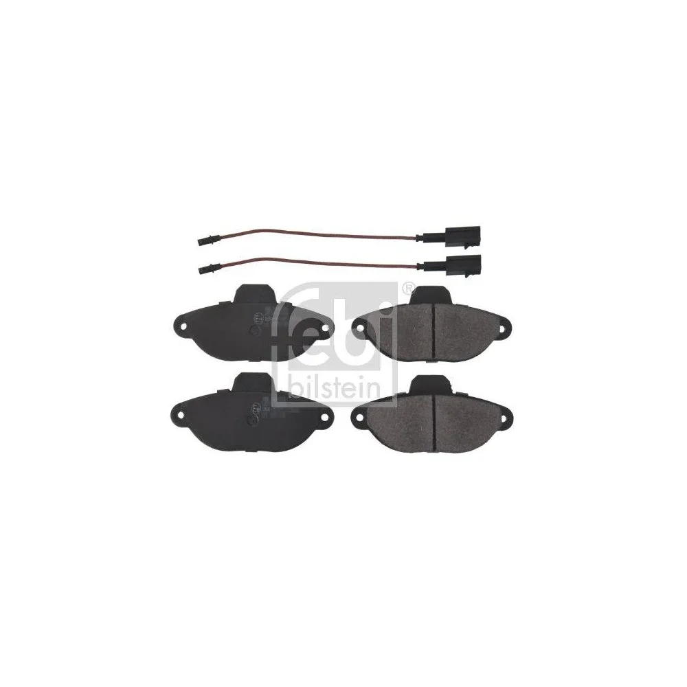 Комплект гальмівних колодок, дискове гальмо FEBI BILSTEIN 16084 для FIAT FORD LANCIA, фото №2