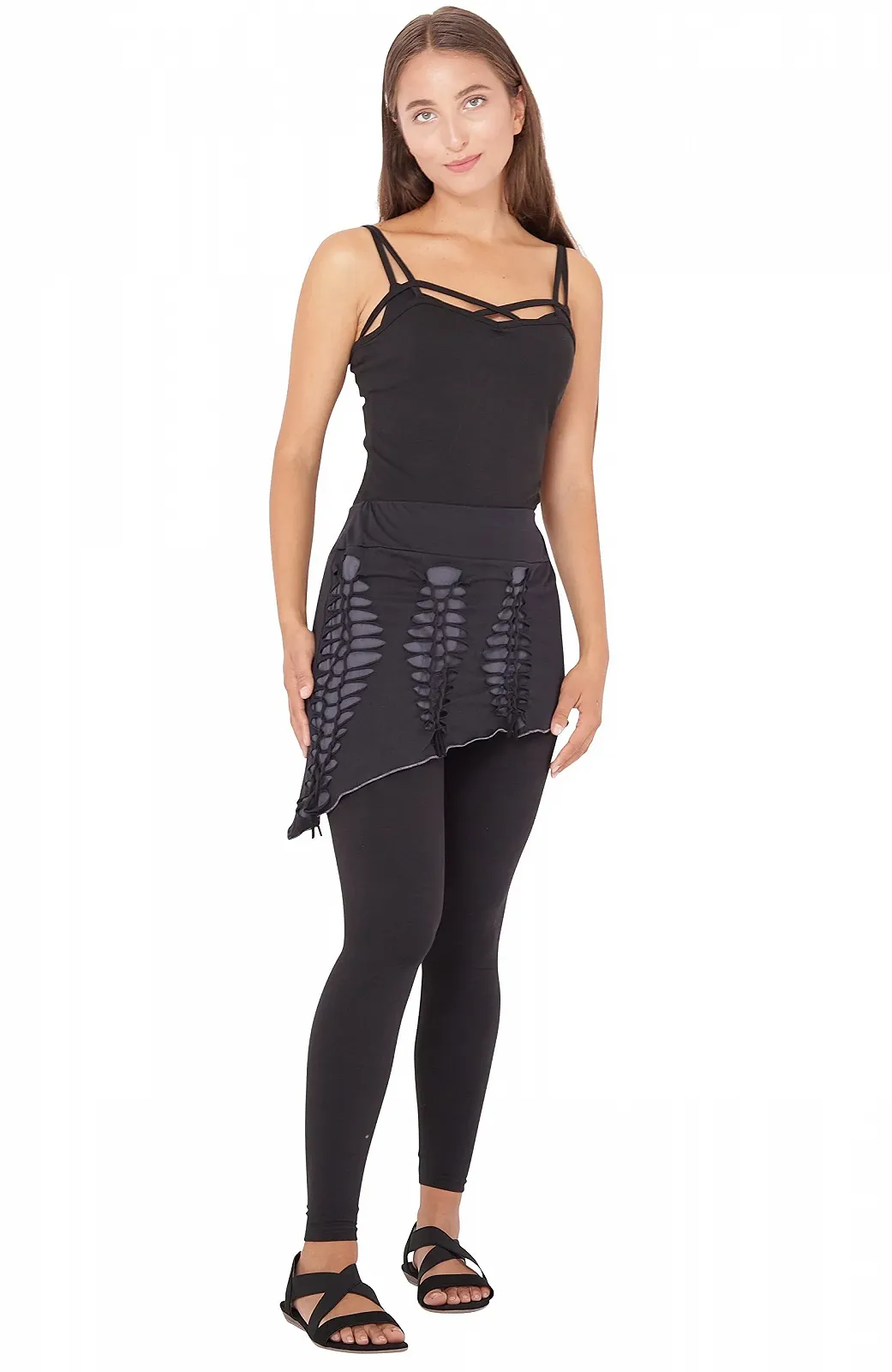 Юбка PUREWONDER SK273 Летняя с вырезом, фото №6