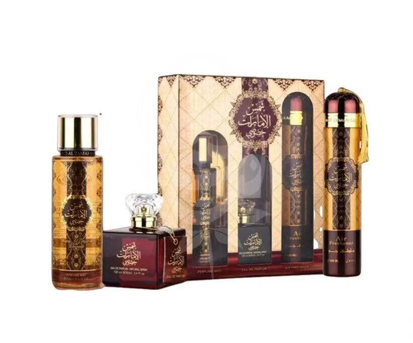 Подарочный набор Shams Al Emarat Khususi Eau de Perfume 100 мл, аромат для помещений, парфюмированный спрей, фото №3