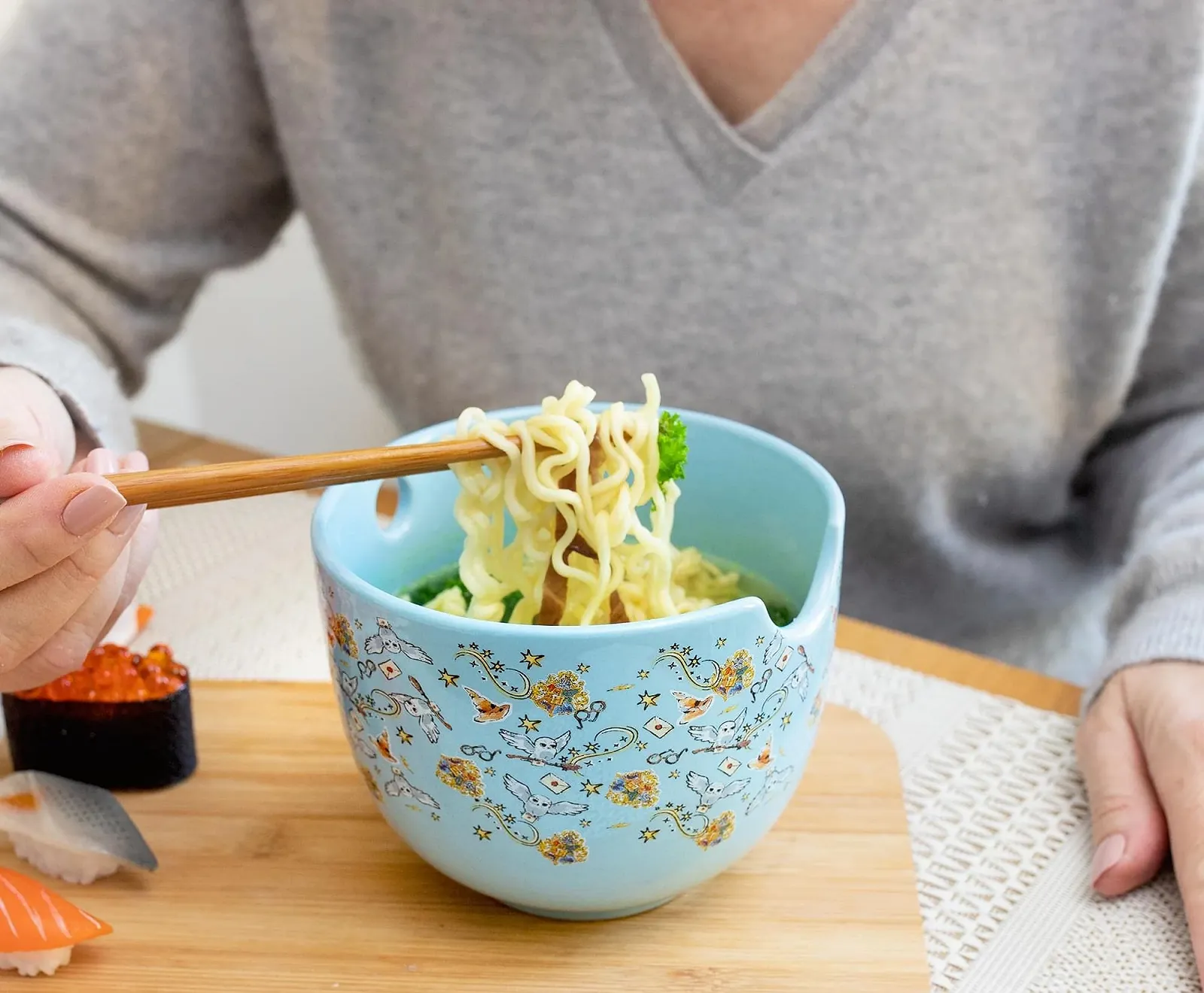 Миска для ремня Harry Potter Hogwarts Icons 591 мл с палочками, фото №6