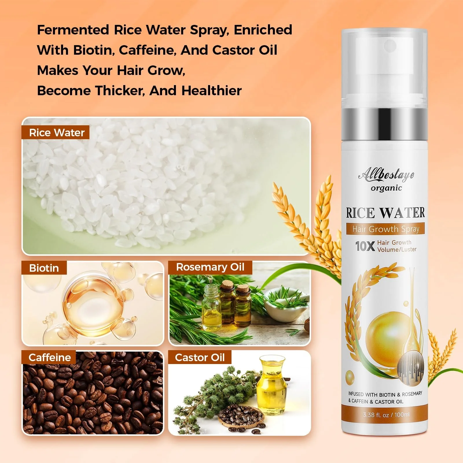 Сироватка для росту волосся Rosemary Oil, для прискорення росту волосся, фото №4 Сироватка для росту волосся Rosemary Oil, для прискорення росту волосся, фото №4