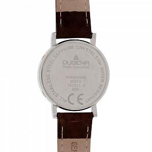 Женские радиоуправляемые часы Dugena Mondo Funk, сапфировое стекло, кожаный ремешок synthetic.ua - Фото 1
