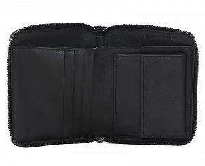 Кошелек Mandarina Duck I-Con Zip Черный Классический synthetic.ua - Фото 1