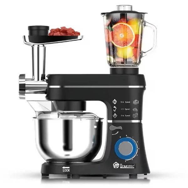 Кухонный комбайн 10л 1400Вт 5в1 Domotec R6676B Черный, фото №1 Кухонный комбайн 10л 1400Вт 5в1 Domotec R6676B Черный, фото №1