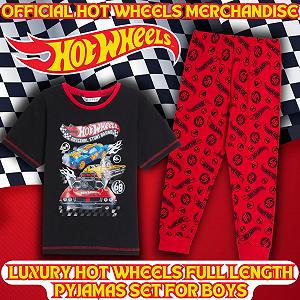 Піжама Hot Wheels для хлопчиків, дитяча synthetic.ua - Фото 1