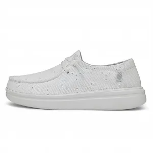 Кеди Hey Dude Wendy Glitter Moc Toe Жіночі synthetic.ua - Фото 1