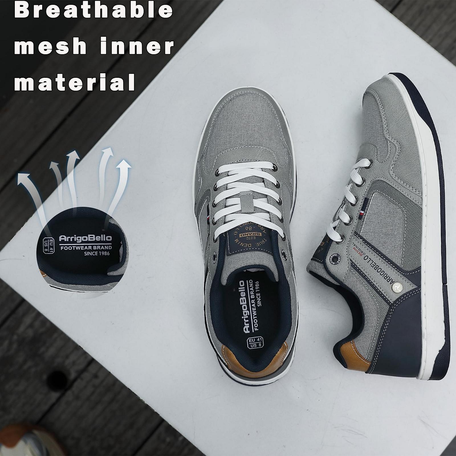 Кроссовки ARRIGO BELLO Повседневные Мужские PU Кожа Обувь для ходьбы Дышащие Спортивные Классические Размер 41-46, фото №4 Кроссовки ARRIGO BELLO Повседневные Мужские PU Кожа Обувь для ходьбы Дышащие Спортивные Классические Размер 41-46, фото №4