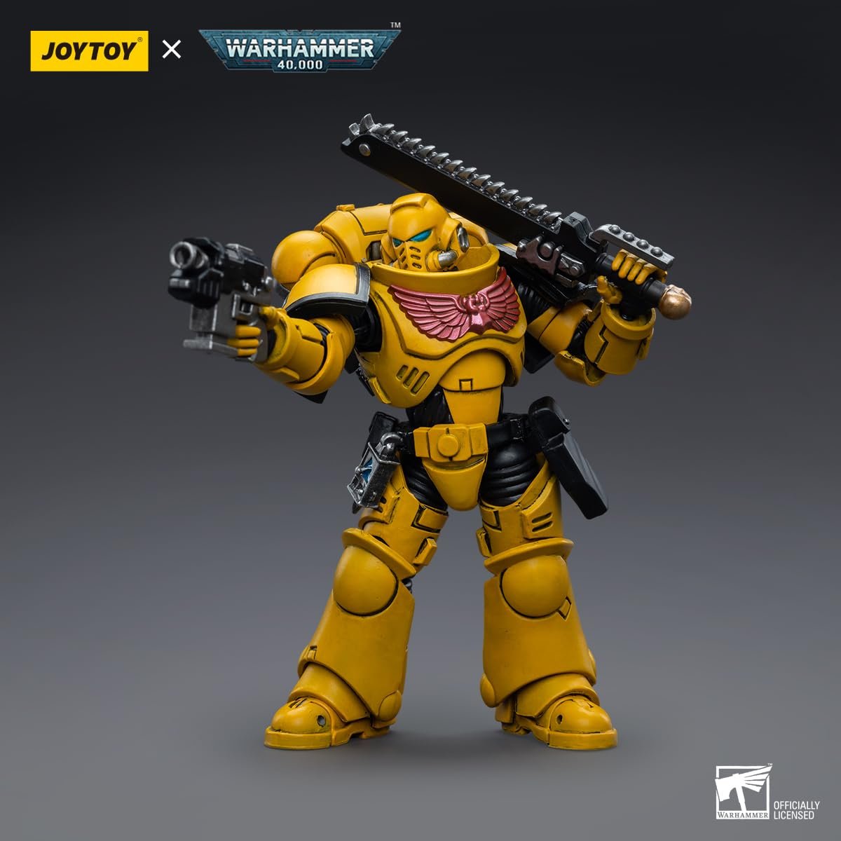 Фигурка LEBOO Joytoy 1/18 Warhammer 40K Joy Toy Mecha Model Imperial Fists Fists Advocates, фото №6