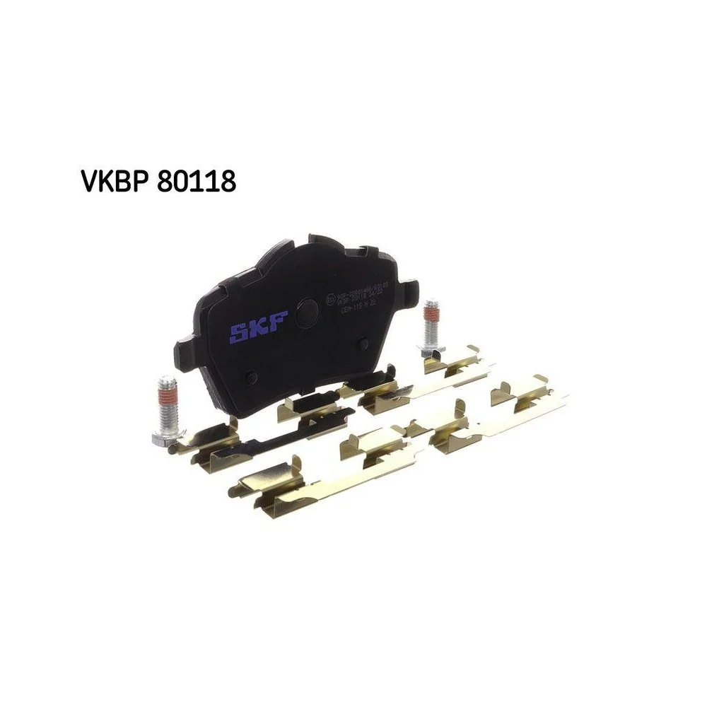 Комплект тормозных колодок, дисковый тормоз SKF VKBP 80118 для BMW MINI передняя ось, фото №1