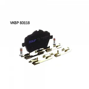 Комплект тормозных колодок, дисковый тормоз SKF VKBP 80118 для BMW MINI передняя ось - Фото 1