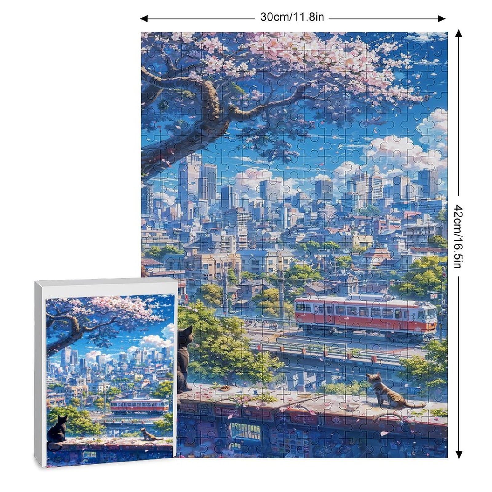 Пазл Wooden Board Puzzle Japanese Style 300 деталей 42 x 30 см, фото №2