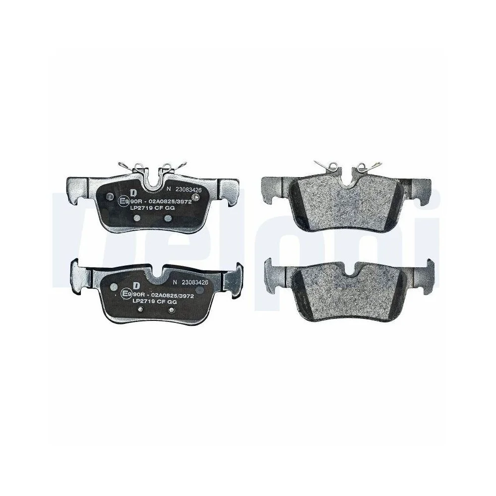 Комплект тормозных колодок DELPHI LP2719 дисковый тормоз для BMW MINI BMW (BRILLIANCE), фото №1