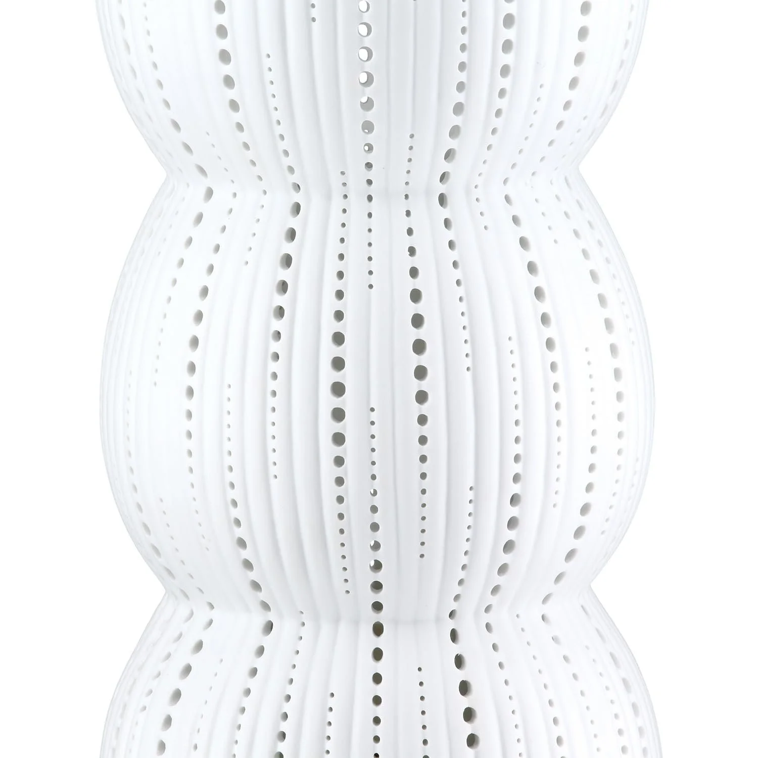 Настільна лампа GILDE Falco Порцелянова Матова Біла 28 см x 12 см, фото №3