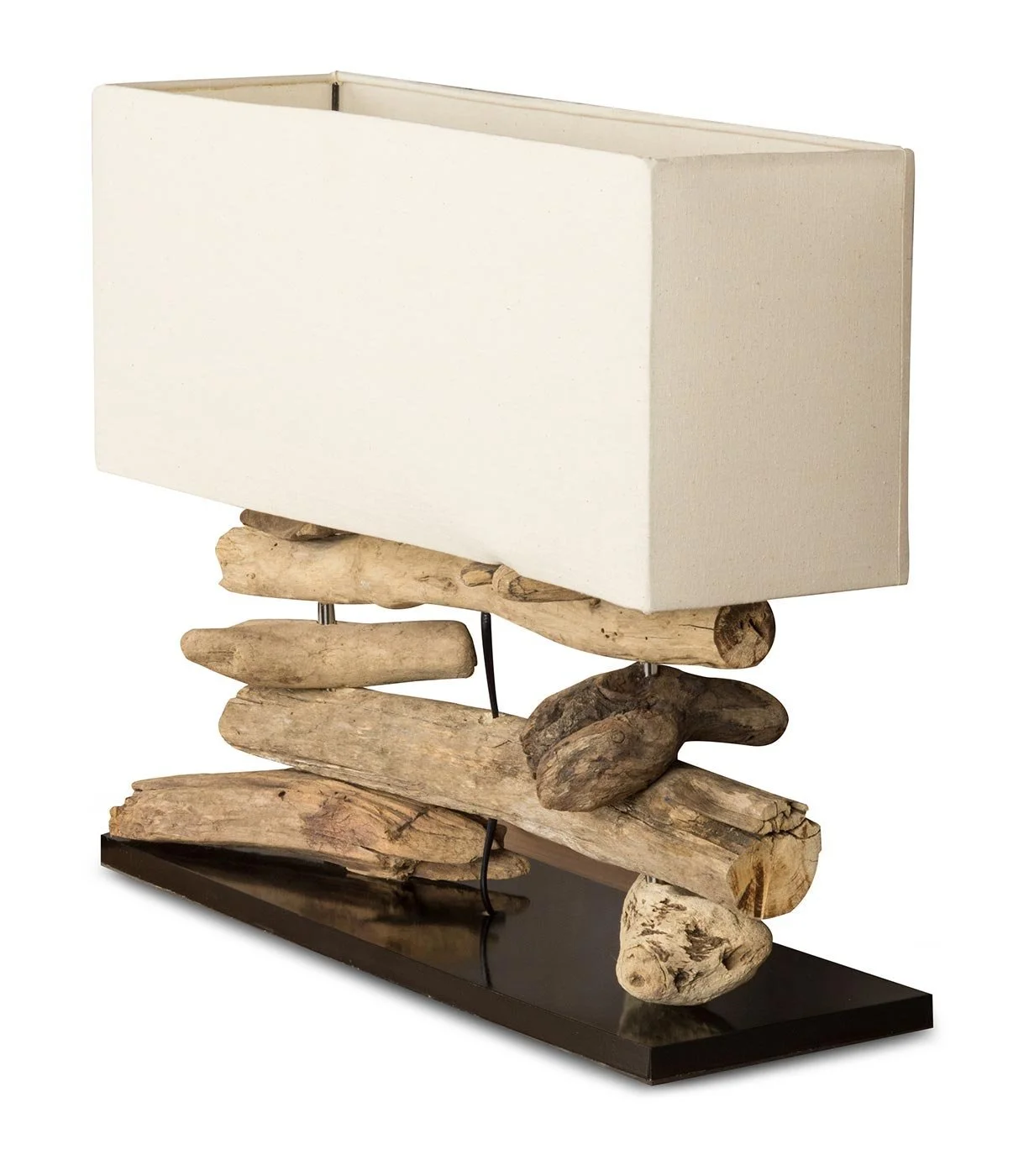 Настільна лампа Levandeo Driftwood 50x17 см 43 см Wood, фото №2