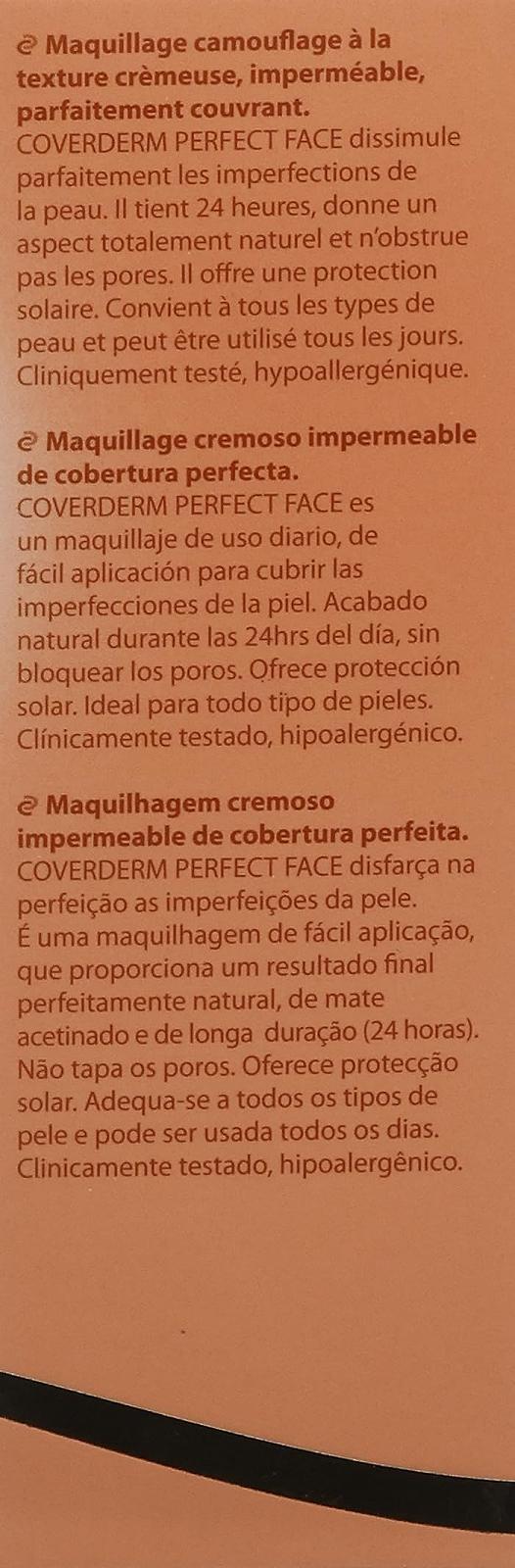 Make-up Coverderm Camouflage Perfect Face No.1 30 мл, фото №2