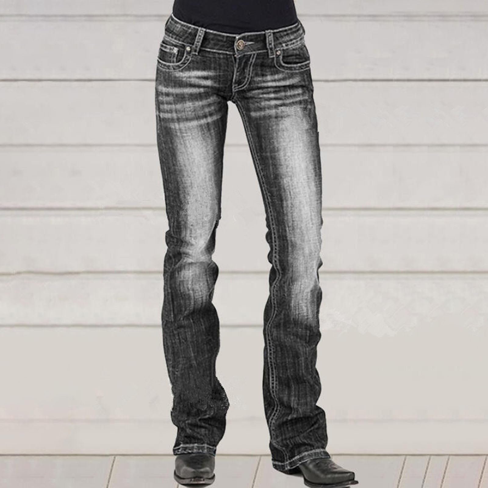 Джинси Кльош Жіночі Boyfriend з Високою Талією Великих Розмірів, фото №2 Джинси Кльош Жіночі Boyfriend з Високою Талією Великих Розмірів, фото №2