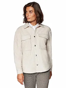 Куртка Mavi Basic DOUBLE POCKET SWEATSHIRT воротник Kent, планка на кнопках и закругленный подол цена на synthetic.ua - Фото 1 Куртка Mavi Basic DOUBLE POCKET SWEATSHIRT воротник Kent, планка на кнопках и закругленный подол synthetic.ua - Фото 1