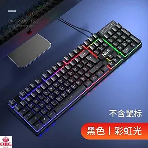 Ігрова клавіатура NIYE K803 / Механічна / USB / RGB підсвітка / UKR / Black synthetic.ua - Фото 1