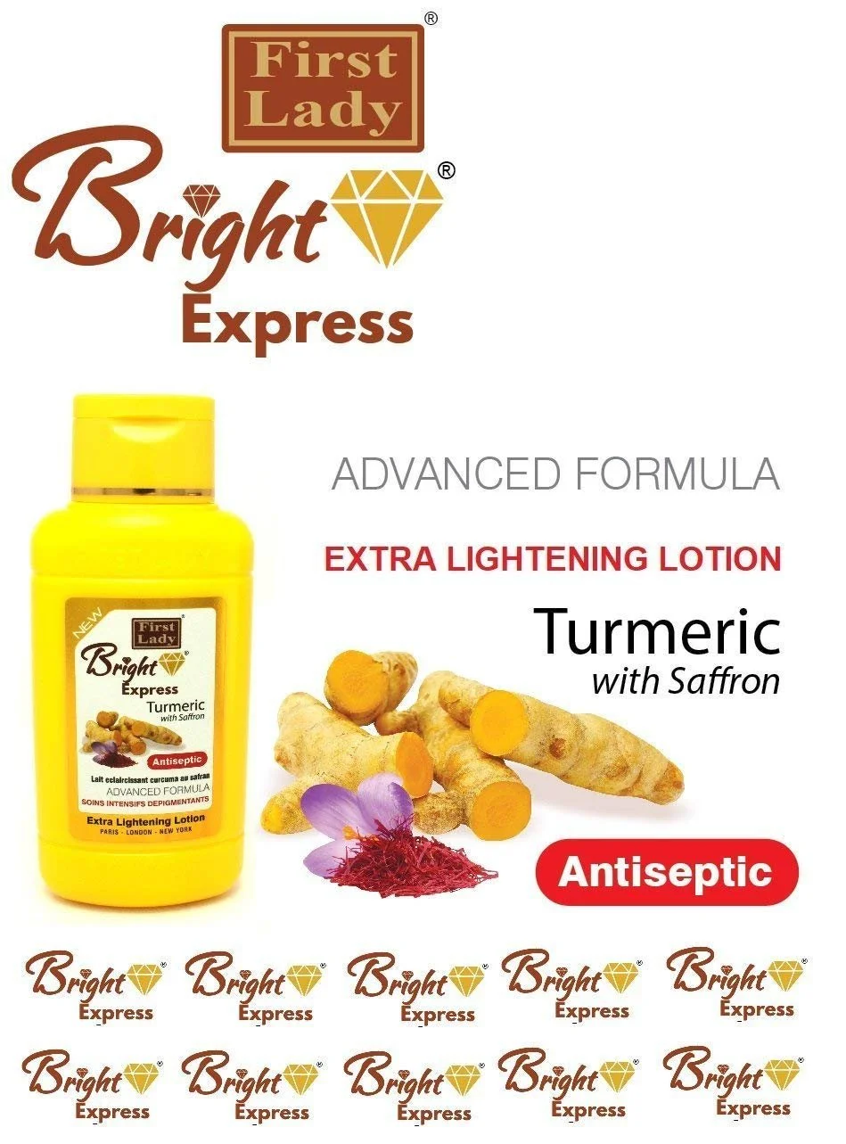 Лосьйон для тіла Bright Express Куркума та Шафран для додаткового відбілювання шкіри 500 мл Антисептик, фото №2