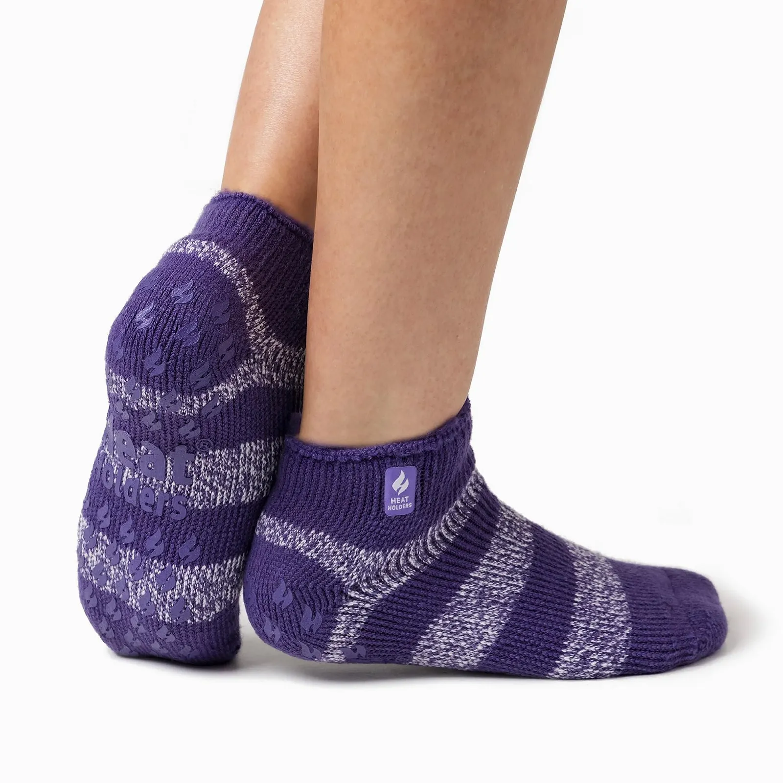 Термоноски женские HEAT HOLDERS, 3 пары, короткие, зимние, с нескользящей подошвой, фото №5