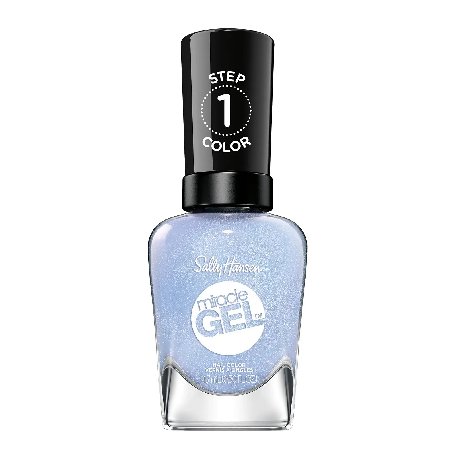 Гель-лак Sally Hansen Miracle Gel 627 Blue Skies Ahead, фото №1 Гель-лак Sally Hansen Miracle Gel 627 Blue Skies Ahead, фото №1