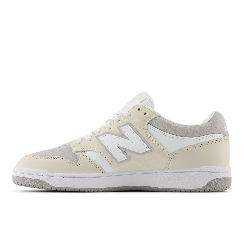 Кросівки New Balance BB480Lgm Білий Сірий, фото №2