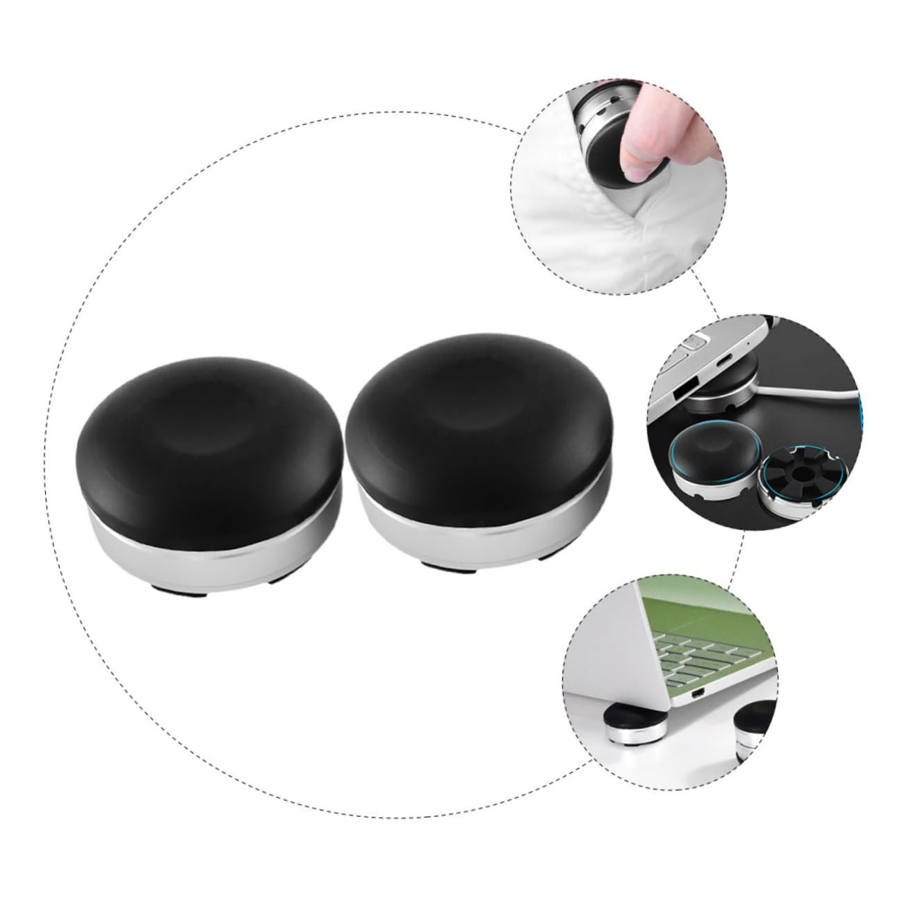 Подставка для ноутбука Kleiner 2 шт. Компактный держатель для ноутбука из пластика Охлаждающая подставка для ноутбука для отвода тепла, фото №9 Подставка для ноутбука Kleiner 2 шт. Компактный держатель для ноутбука из пластика Охлаждающая подставка для ноутбука для отвода тепла, фото №9