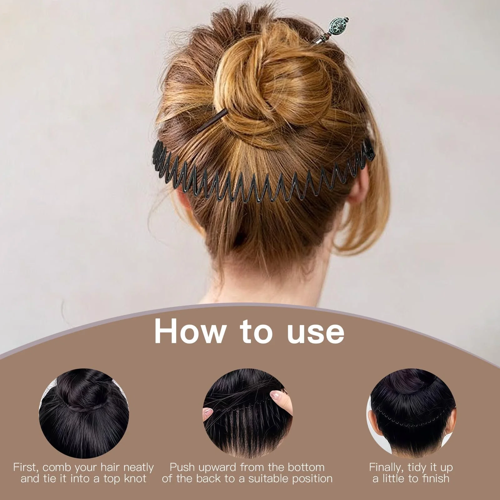 Обруч для волосся 6 шт., фото №4 Обруч для волосся 6 шт., фото №4