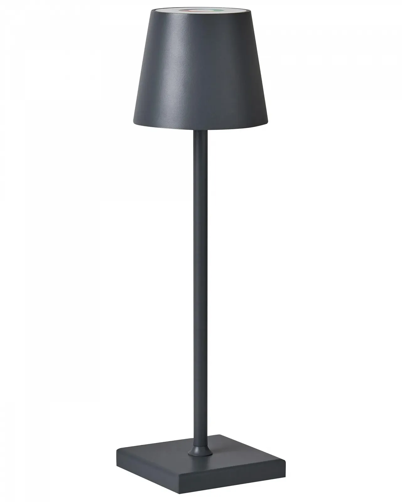 Настільна лампа Valira LED Акумуляторна Бездротова Сенсорна Темно-сіра, фото №1