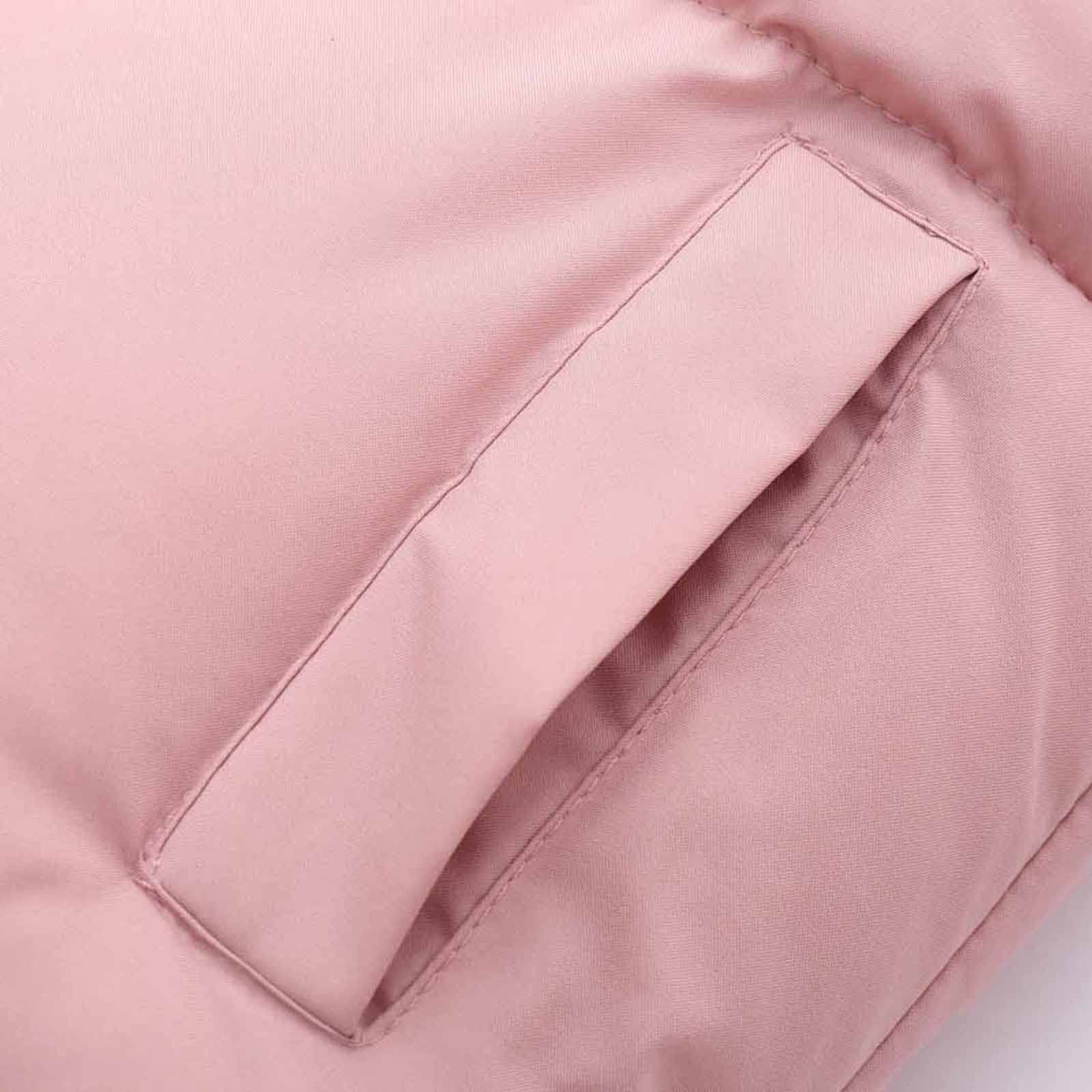 Плюшева Куртка AYSDSKI для Дівчинки з Капюшоном, фото №4 Плюшева Куртка AYSDSKI для Дівчинки з Капюшоном, фото №4