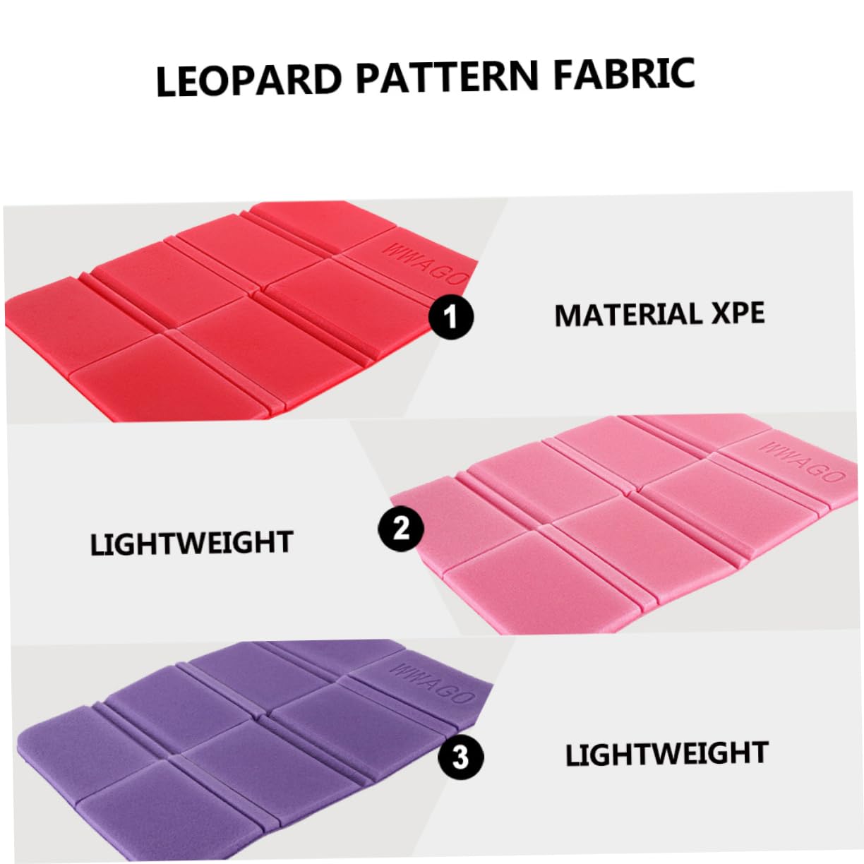Килимок TENDYCOCO Набір 8 шт. Туристичний сидіння для кемпінгу, фото №3