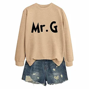 Женский Свитшот Oversize с круглым вырезом - Фото 1