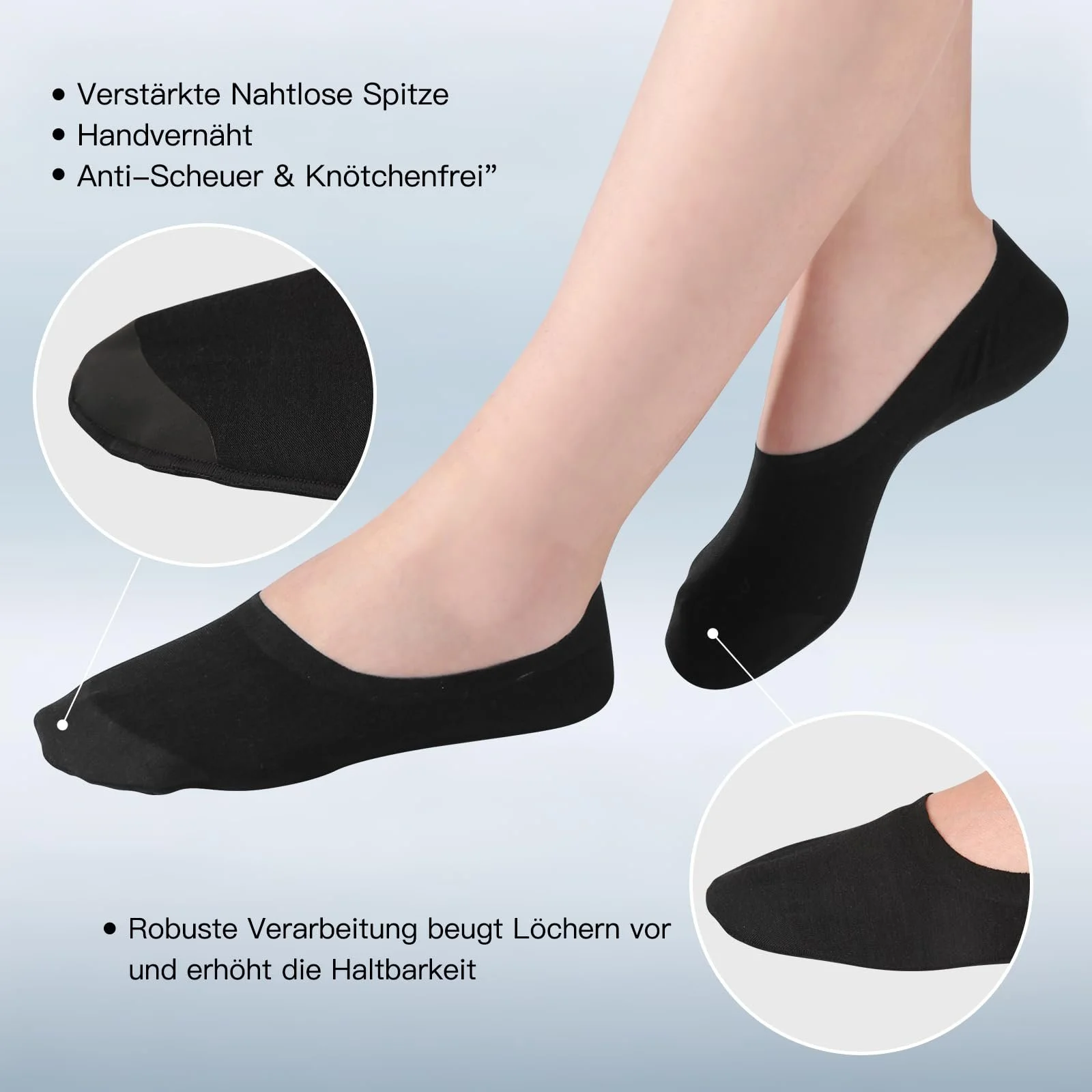 Шкарпетки-слідки C4N 2 пари Невидимі, фото №4