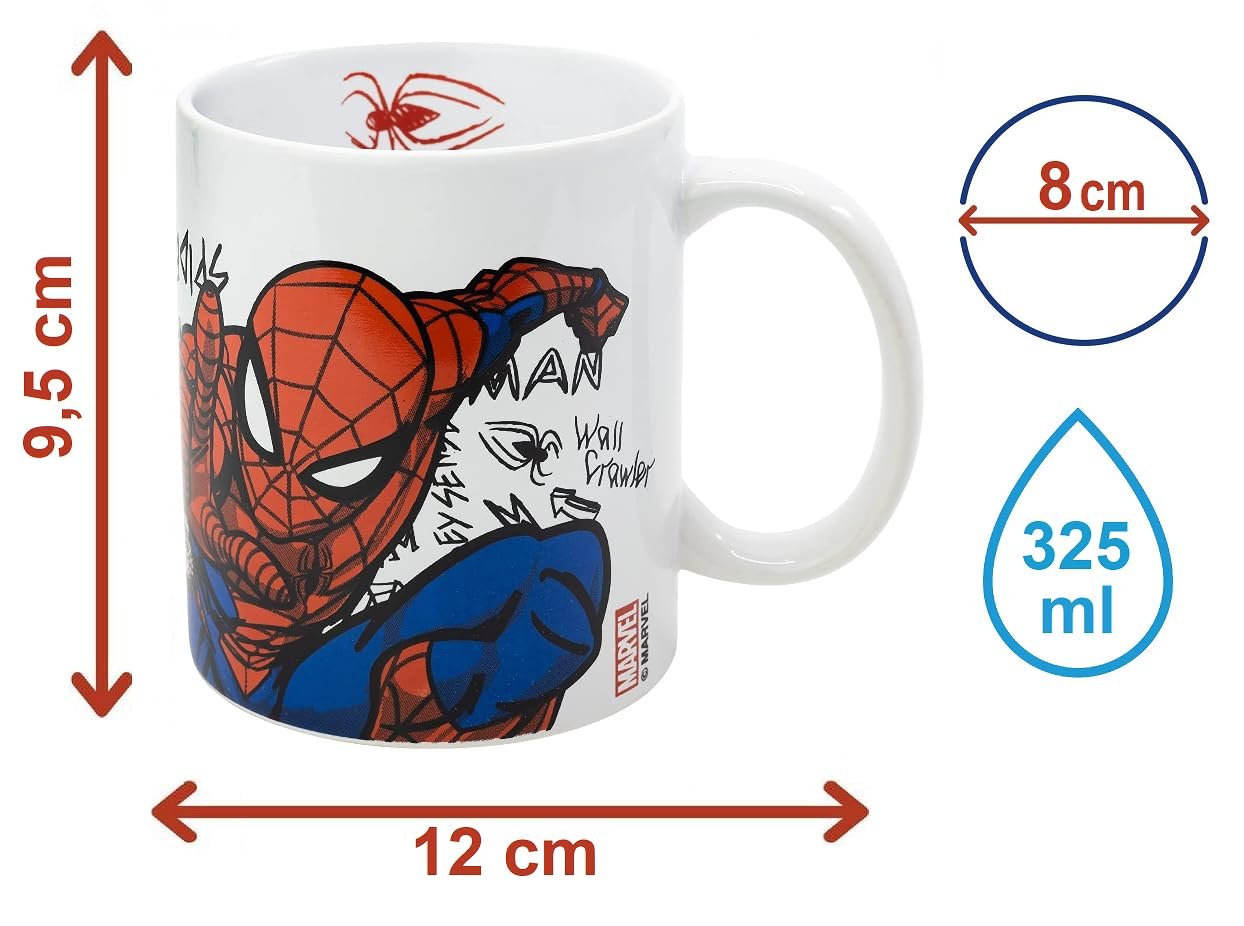 Керамічна Кружка Людина-Павук Marvel 330 мл, фото №4