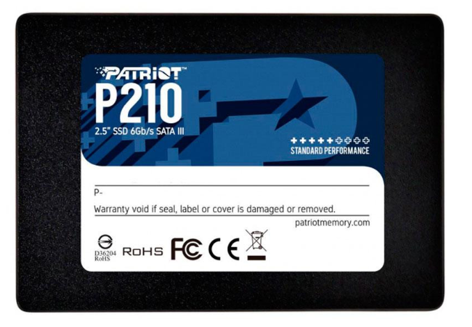 Внутрішній накопичувач Patriot 2.5" SSD 1TB P210 P210S1TB25, фото №2