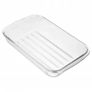 Купити Форма для запікання Gatuida велика скляна термостійка для духовки та мікрохвильової печі для риби та лазаньї - Фото 1 Форма для запікання Gatuida велика скляна термостійка для духовки та мікрохвильової печі для риби та лазаньї - Фото 1