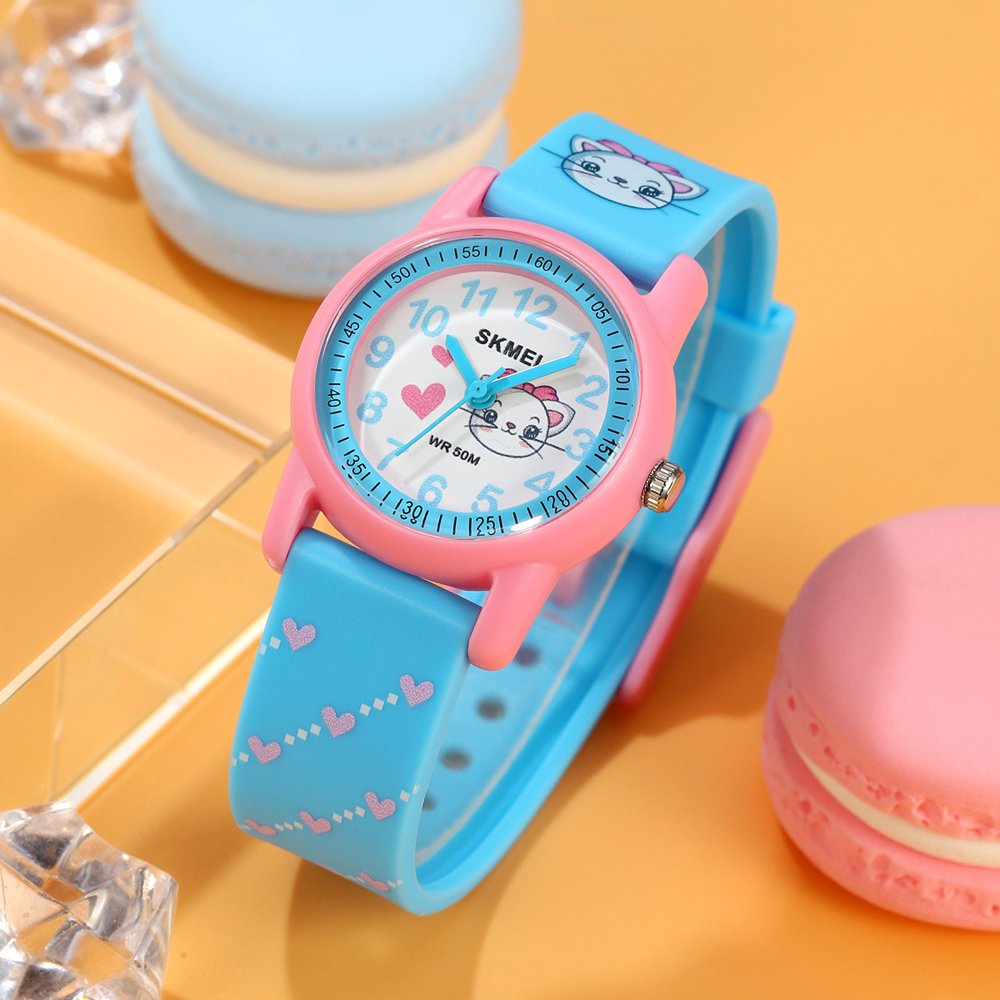 Годинник Skmei 2157LBUPK Light Blue-Pink, фото №3