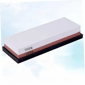 Точило для ножів HOMSFOU двостороння зносостійка з білого корунду synthetic.ua - Фото 1