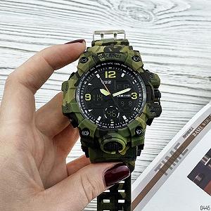 Годинник Skmei 1155B Military Green synthetic.ua - Фото 1