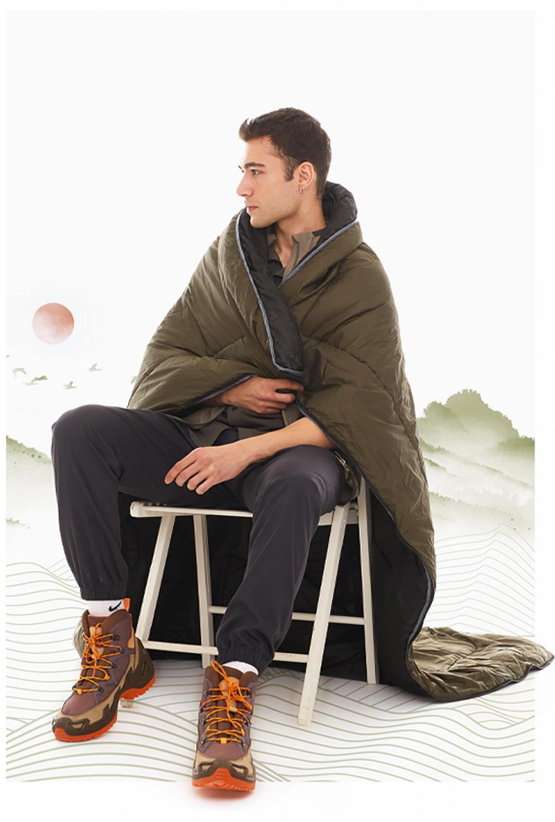 Ковдра SOUK ONE Premium Спальний мішок 70 x 190 см для дорослих Кемпінг Похід Подорож Диван, фото №5 Ковдра SOUK ONE Premium Спальний мішок 70 x 190 см для дорослих Кемпінг Похід Подорож Диван, фото №5